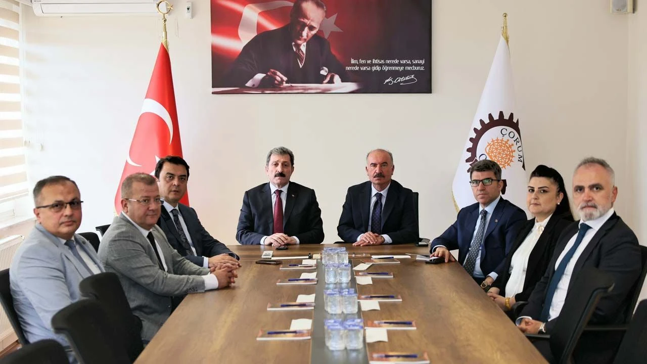OKA Yönetim Kurulu’ndan Çorum OSB’ye inceleme ziyareti