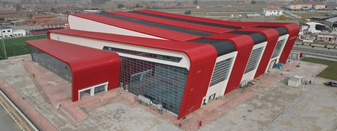 Yeni spor salonu şampiyonaya hazır