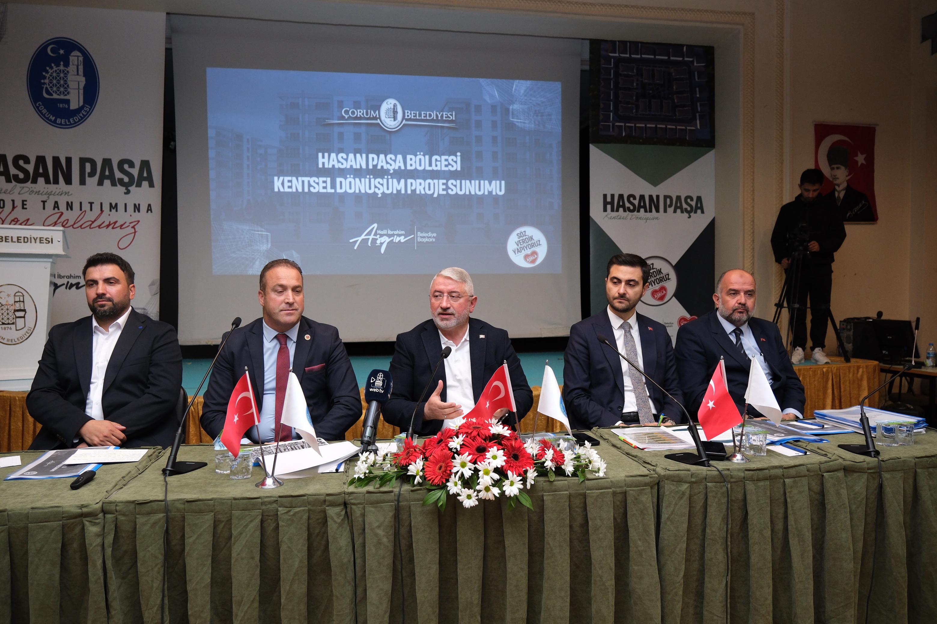 Hasanpaşa Kentsel Dönüşüm Projesi Bilgilendirme ve İstişare Toplantısı Yapıldı