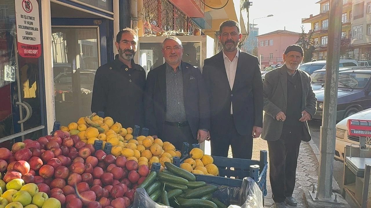 Çorum Belediye Başkanı Aşgın'dan Sungurlu esnafına ziyaret