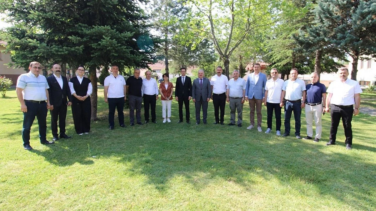 Çorum İl Özel İdaresi’nde Bayramlaşma geleneği sürüyor