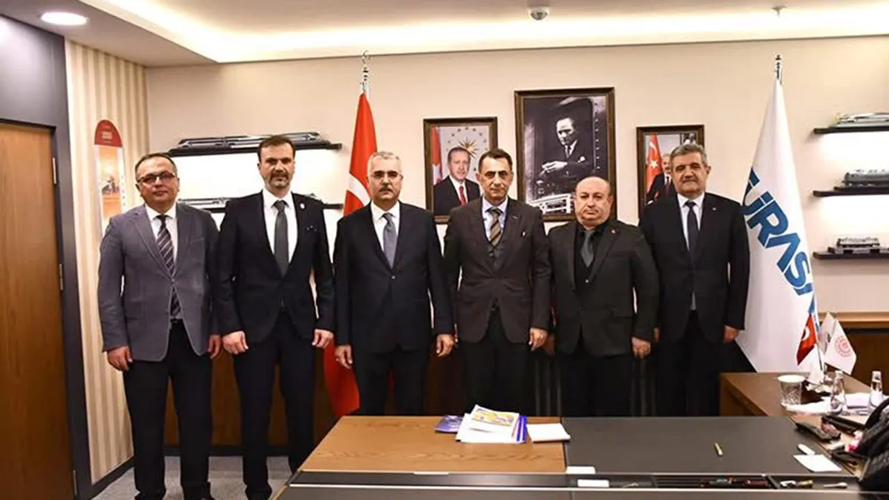 Ahlatcı görüşmüştü, TCDD ekibi Çorum'da